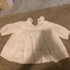 Smocked infant dress